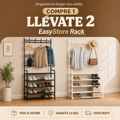 Compra 1 y Llévate 2 - Organizador de 5 Niveles Ropero y Zapatero