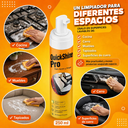QuickShine Pro | Elimina manchas imposibles - Compra 1 y Lleva 2
