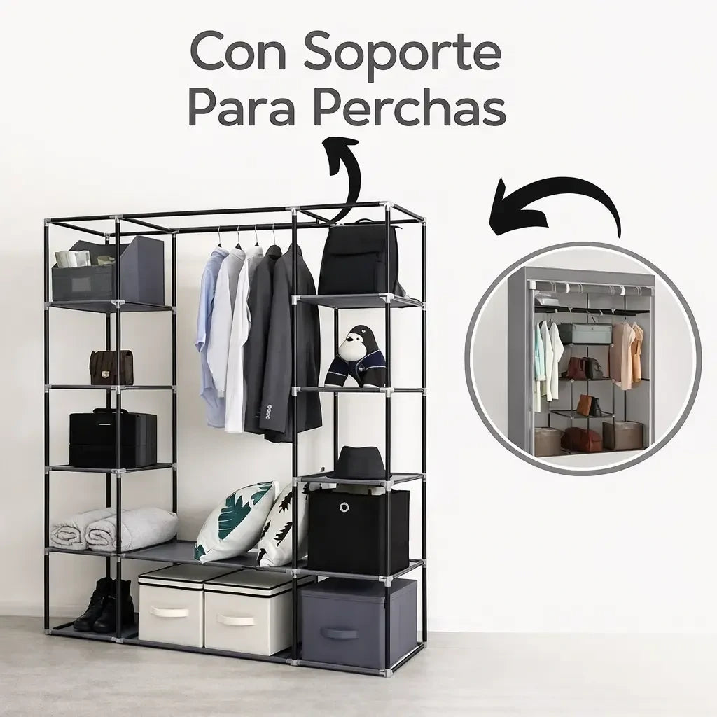 Closet Plegable Multiuso SmartCloset + Robot Aspirador RoboSpark