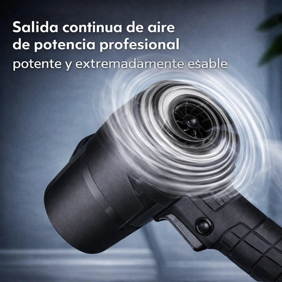 TurboBlow Max Soplador de Aire Portátil 1500W con Maletín