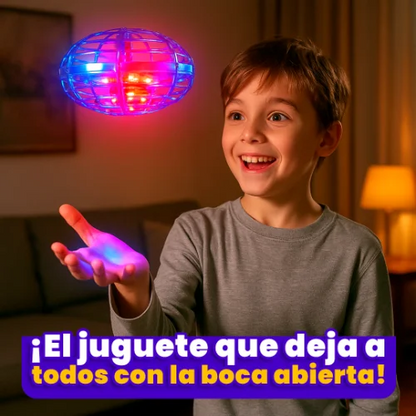TurboSpin - El Juguete que Vuela, Gira y Brilla - Colores Surtidos
